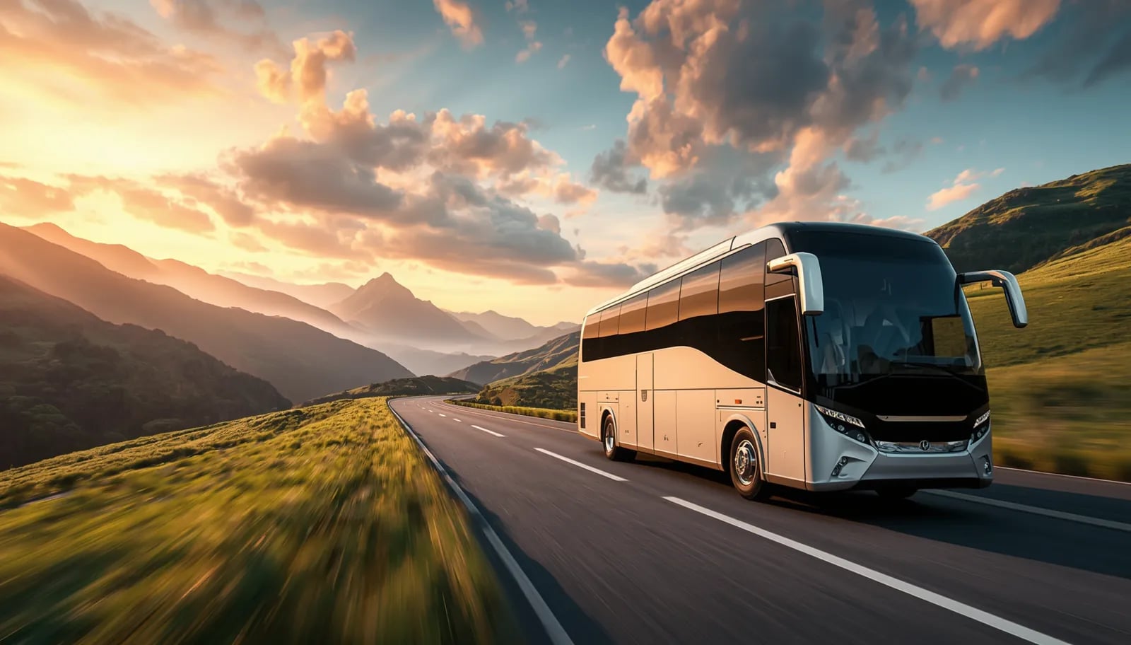 Luxury Bus Highway