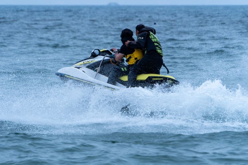 High-Speed Jet Ski Guided Coastal Adventure